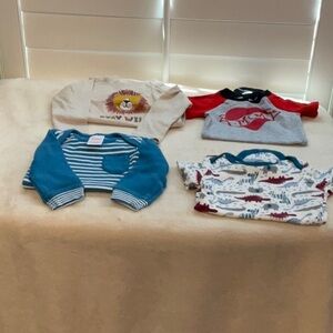 Gymboree Kids Bodysuits - Red, Blue, Cream